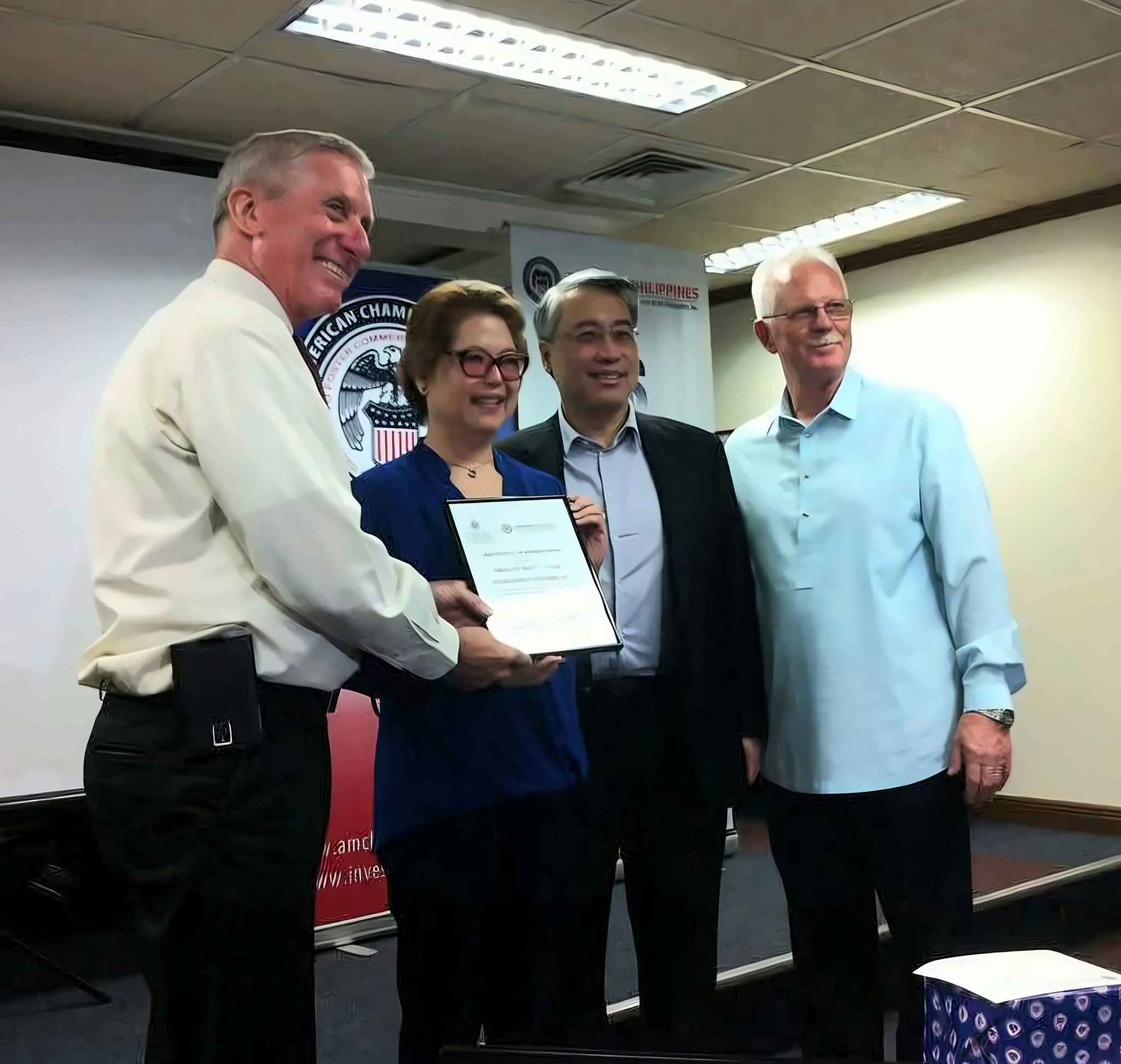 Photo from an MCV speaking event